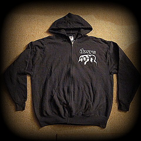  Doors - Vintage Two Sided Printed Zipper Hoodie
